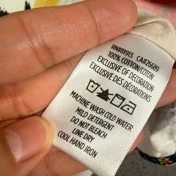 Robert Graham Shirt Mens L Multicolor Abstract Japanese Art Floral Dragon Accent - Picture 4 of 8